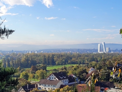 Aussicht über Basel