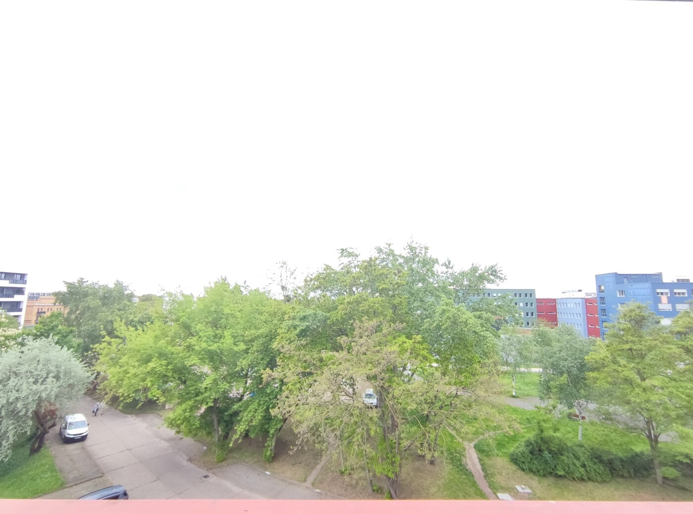 Aussicht vom Balkon