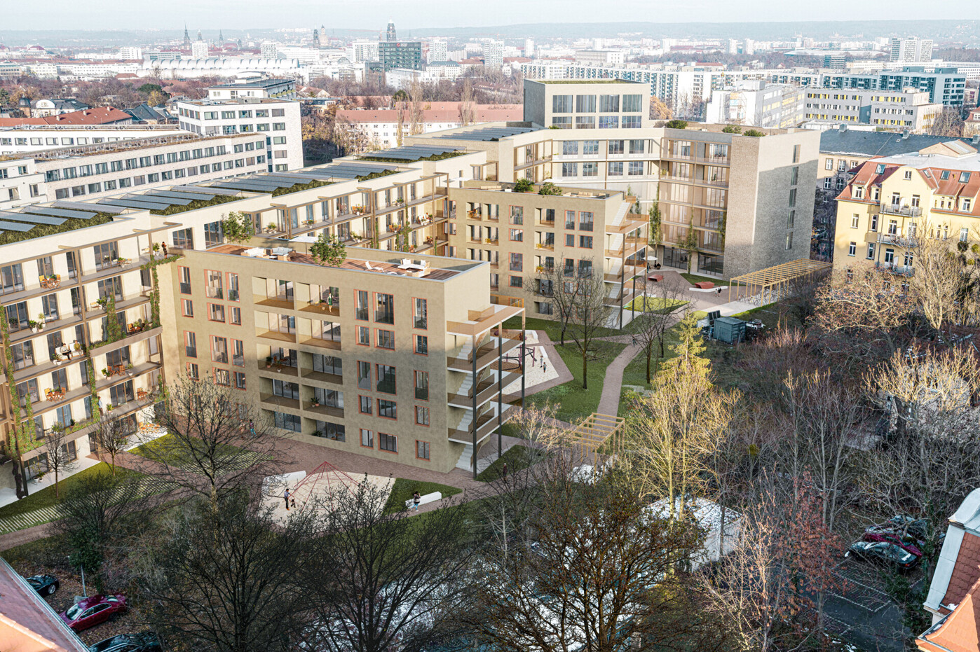 Visualisierung Innenhof