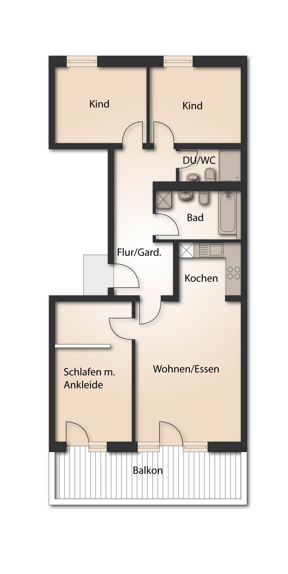 Wohnungseinheit E1.01_MÜ