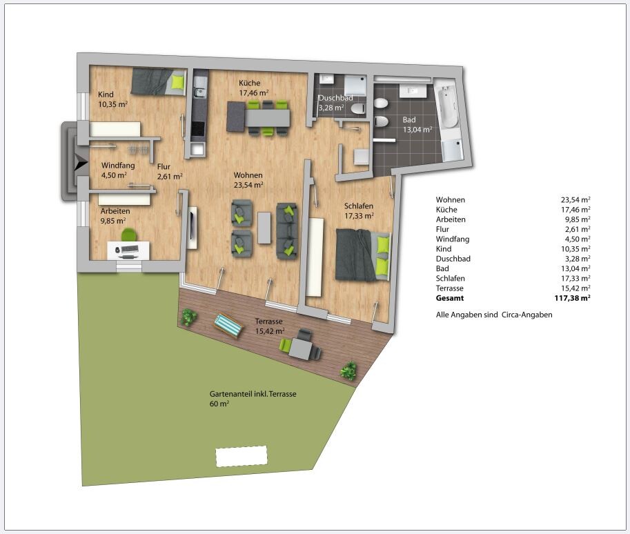 Grundrissvisualisierung