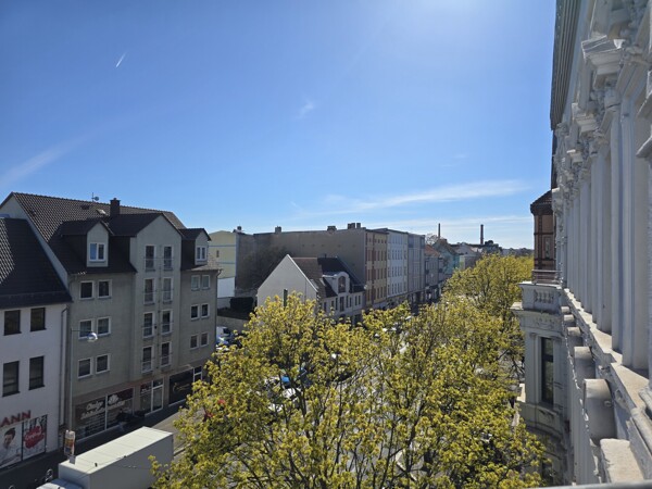 Aussicht vom Balkon