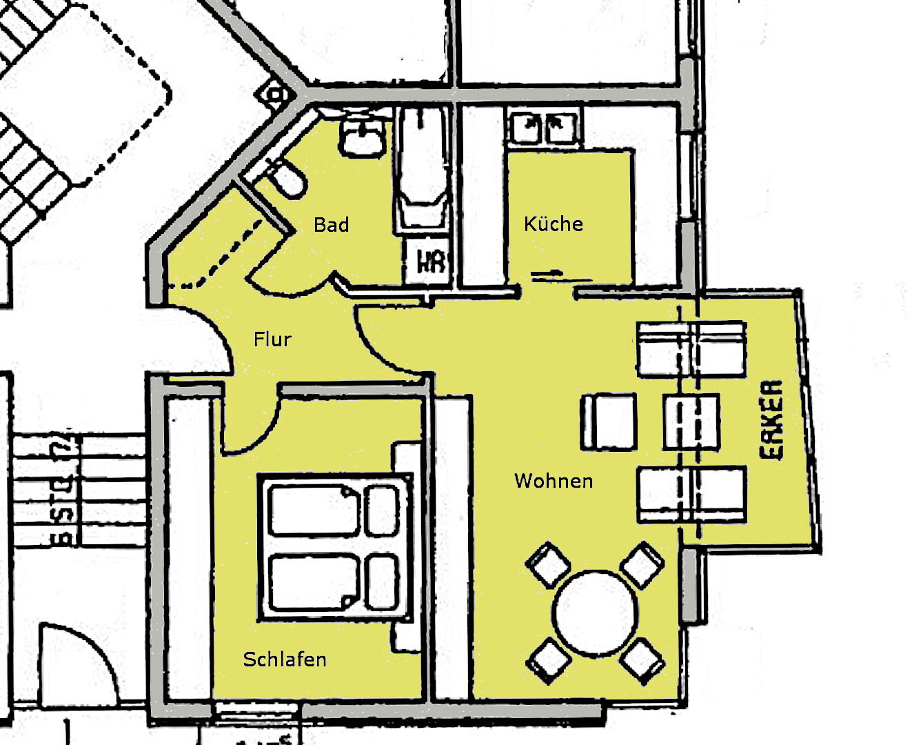 Grundriss KLSS5-WE4