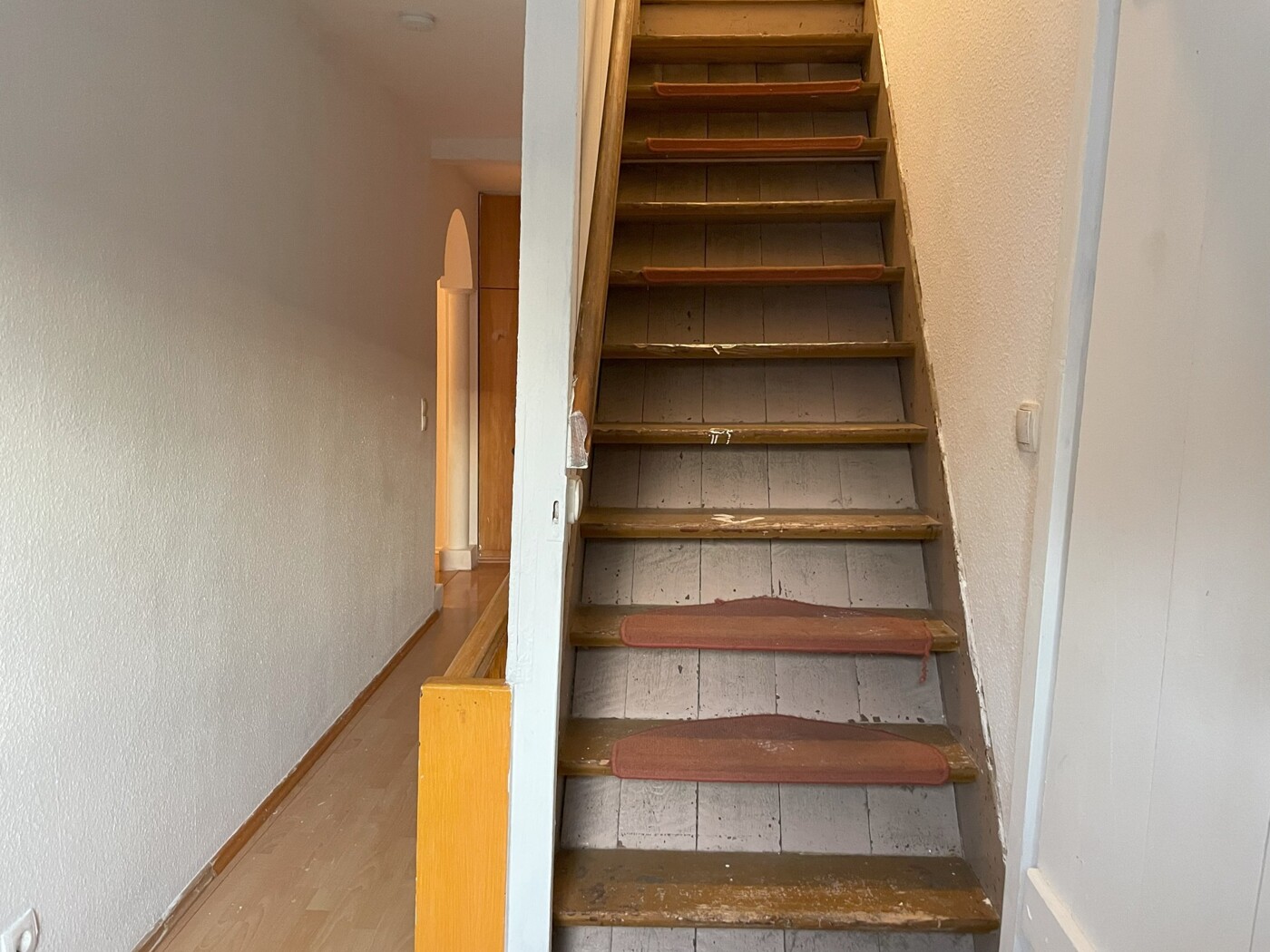 Treppe ins Dachgeschoss