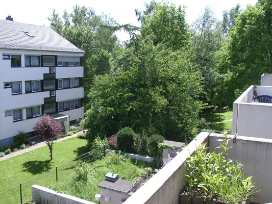 Balkonaussicht (älteres Foto)