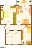 Wohnungsgrundriss