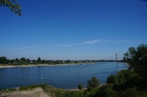 Ausblick vom Balkon