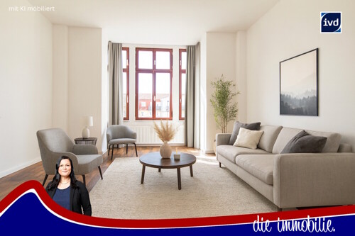 Titel mit KI möbiliert