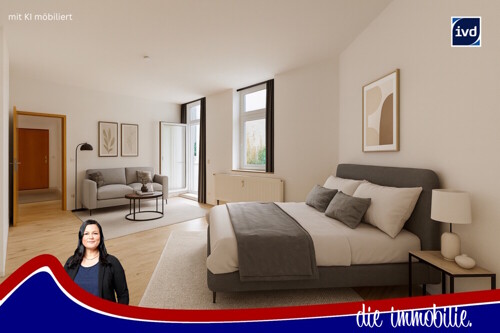 Titel mit KI möbiliert