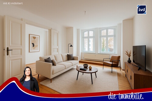 Titel mit KI möbiliert