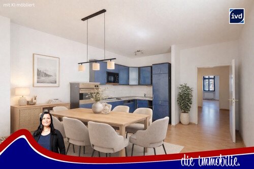 Titel mit KI möbliert