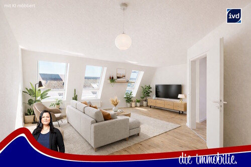 Titel mit KI möbliert