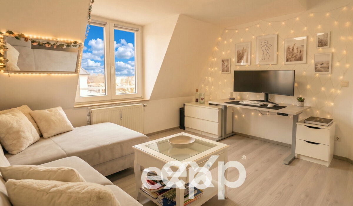 Seltene 2-Zi.-Wohnung mit 3 m Deckenhöhe & Balkon – ruhige Lage mit S-Bahn