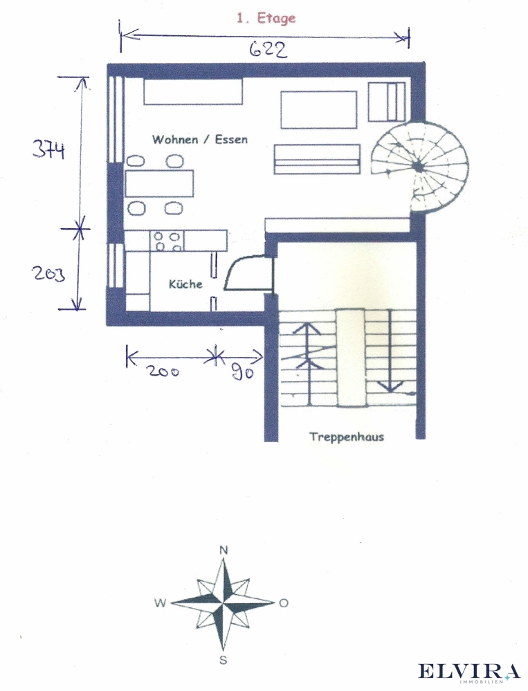 ELVIRA - Obersendling, Charmante 2-Zi. Maisonette mit großzügiger Dachterrasse - Photo 2