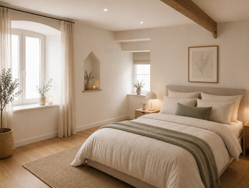Ansicht Schlafzimmer