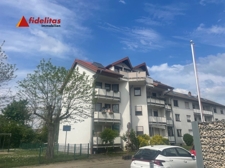 Hausansicht mit Balkon DG