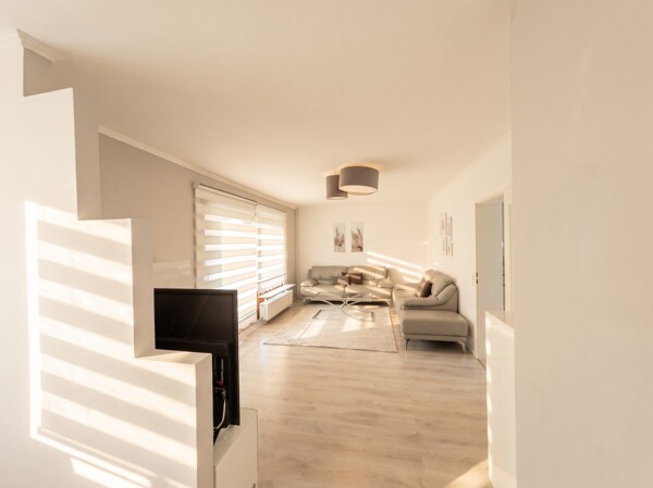 Blick ins Wohnzimmer