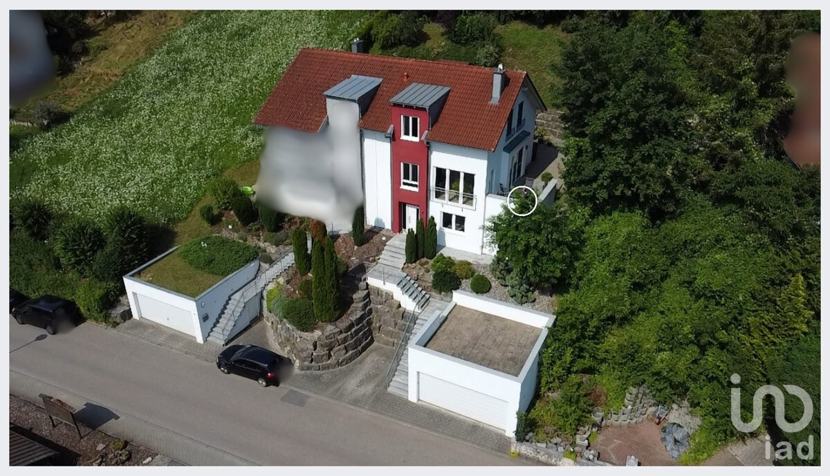Traumblick garantiert: Moderne Doppelhaushälfte mit 3 Stockwerken, Doppelgarage in Forchtenberg