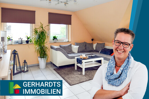 Gemütlich unterm Dach: Wohnung mit eigenem Eingang und Carport in Brüggen-Bracht zu mieten!