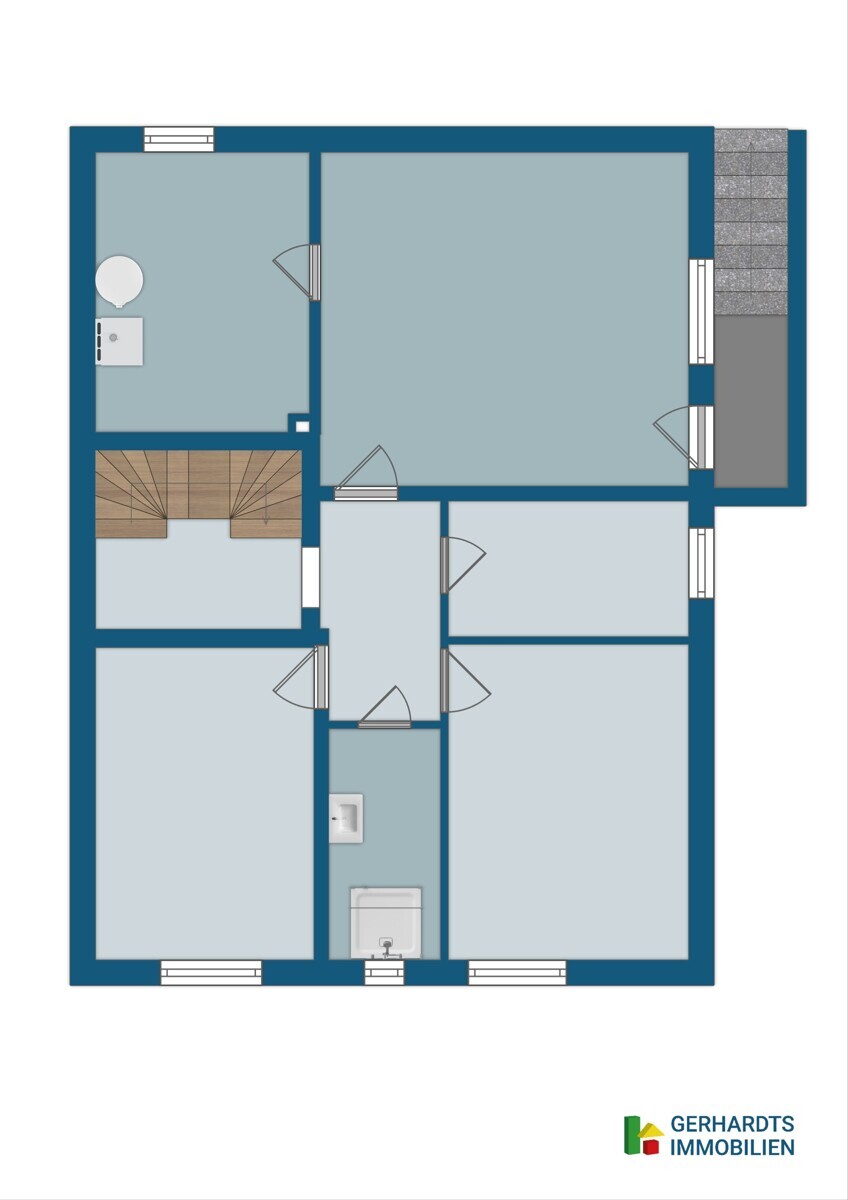 Grundriss Skizze KG