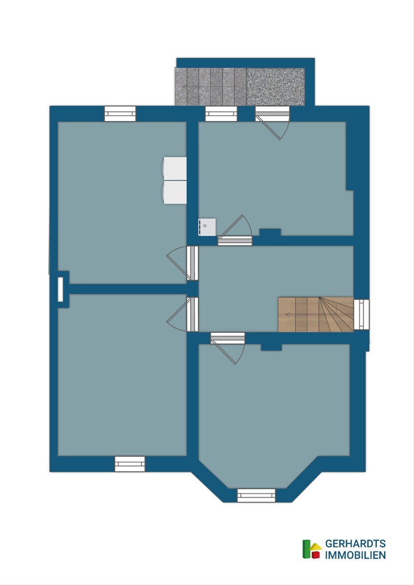 Grundriss Skizze KG