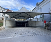 Parkgarage Einfahrt