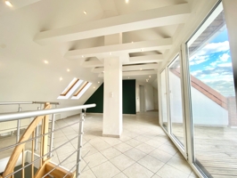 Wohn/Schlafbereich Dachgeschoss