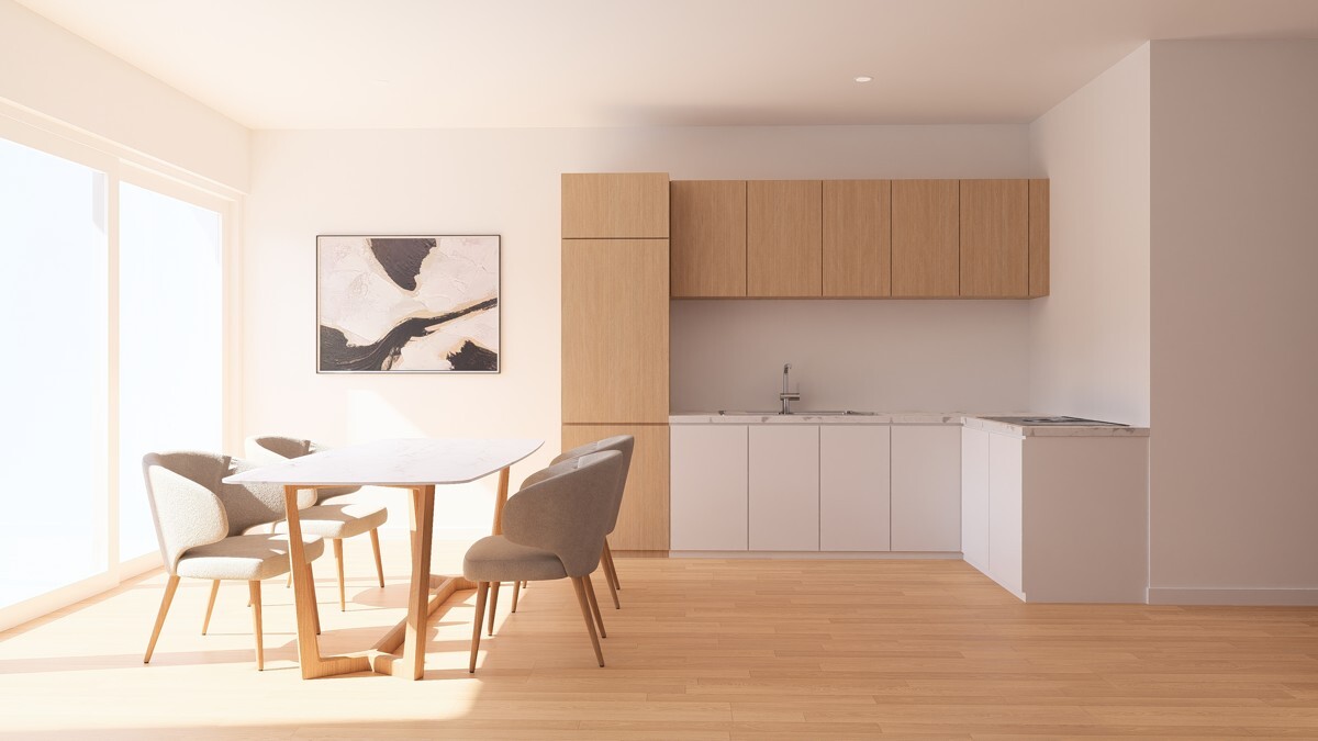 Küche - 3D Rendering