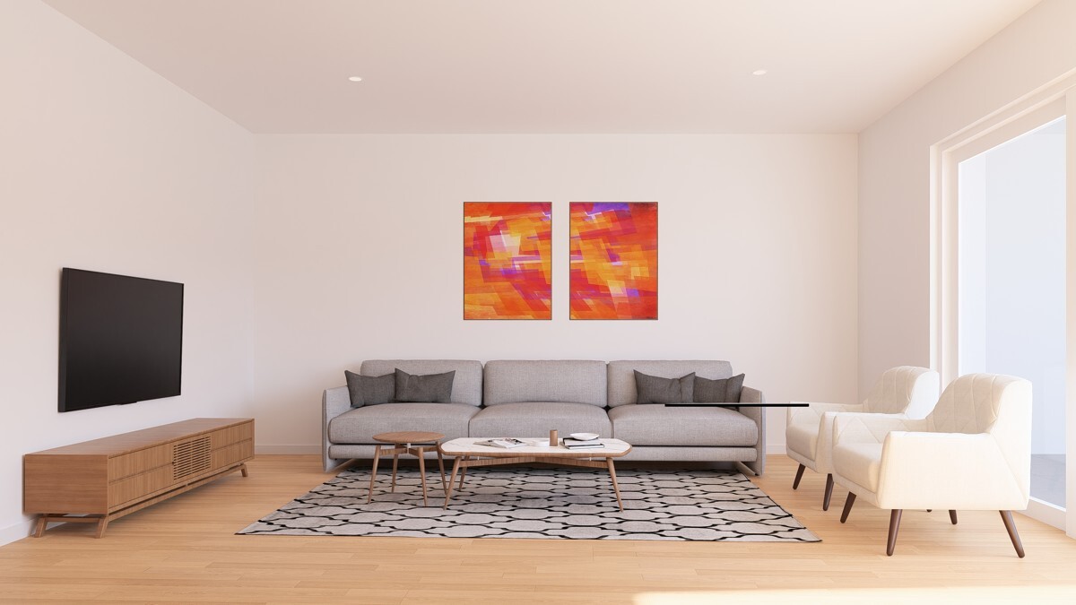 Wohnen - 3D Rendering