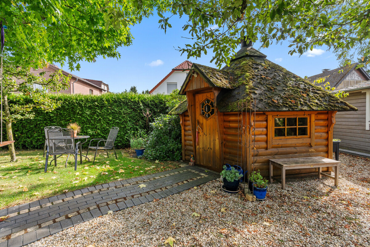 Finnische Grillhütte