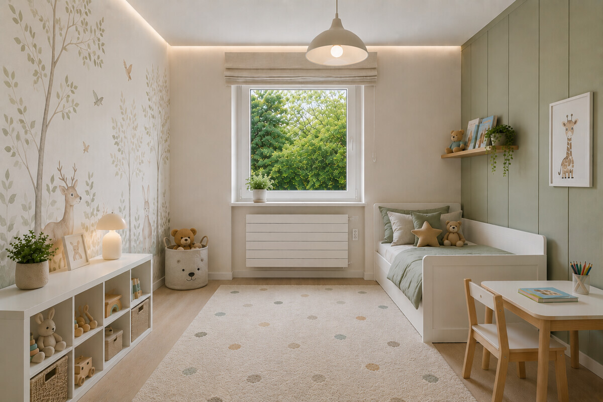 Kinderzimmer (KI-Visualisierung)