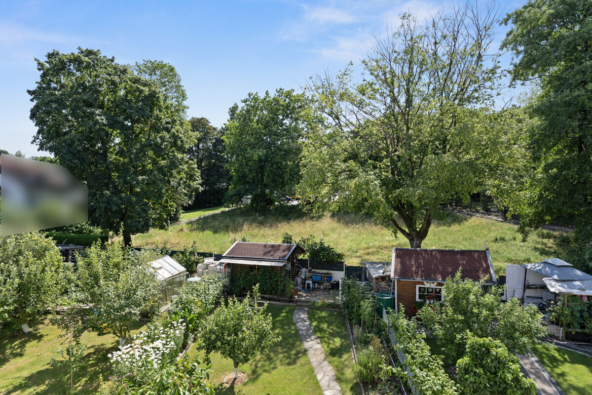 Aussicht vom Balkon
