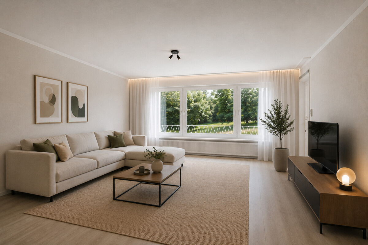 Wohnzimmer (KI-Visualisierung)
