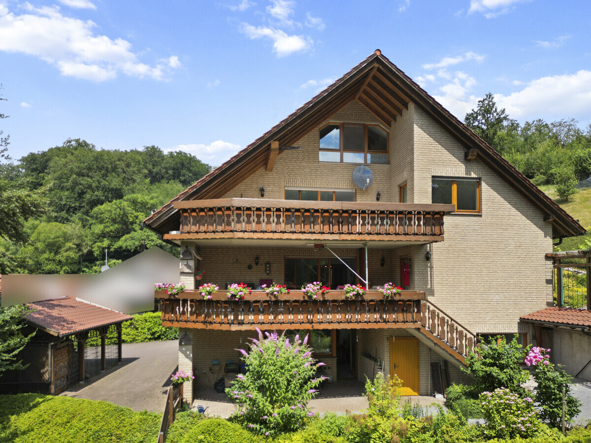 Drohnenansicht Haus