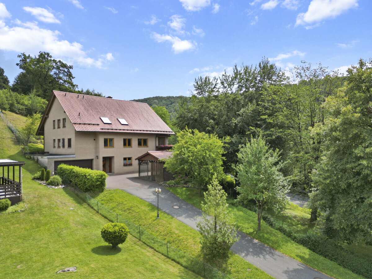 Drohnenansicht Haus