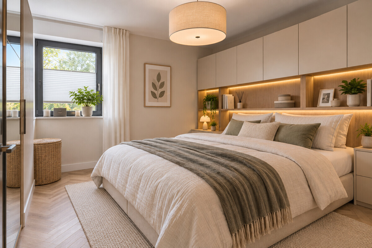 KI - Foto Schlafzimmer EG