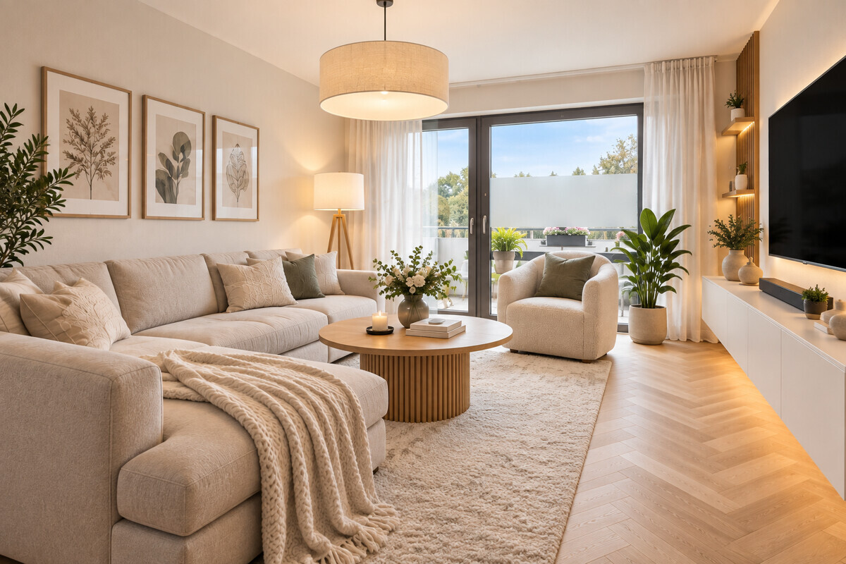 KI - Foto Wohnzimmer