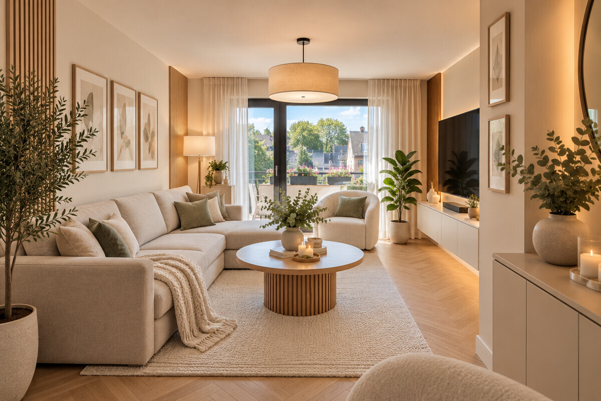 KI - Foto Wohnzimmer