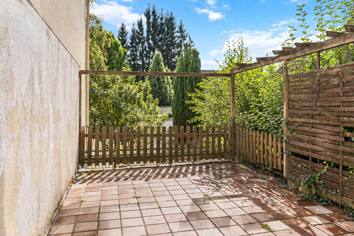 Terrasse im Erdgeschoss