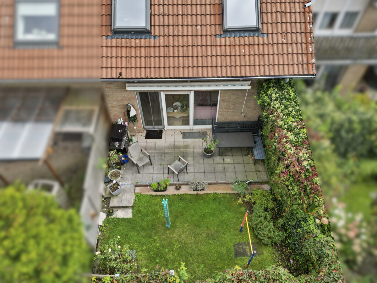 Rückseite Garten