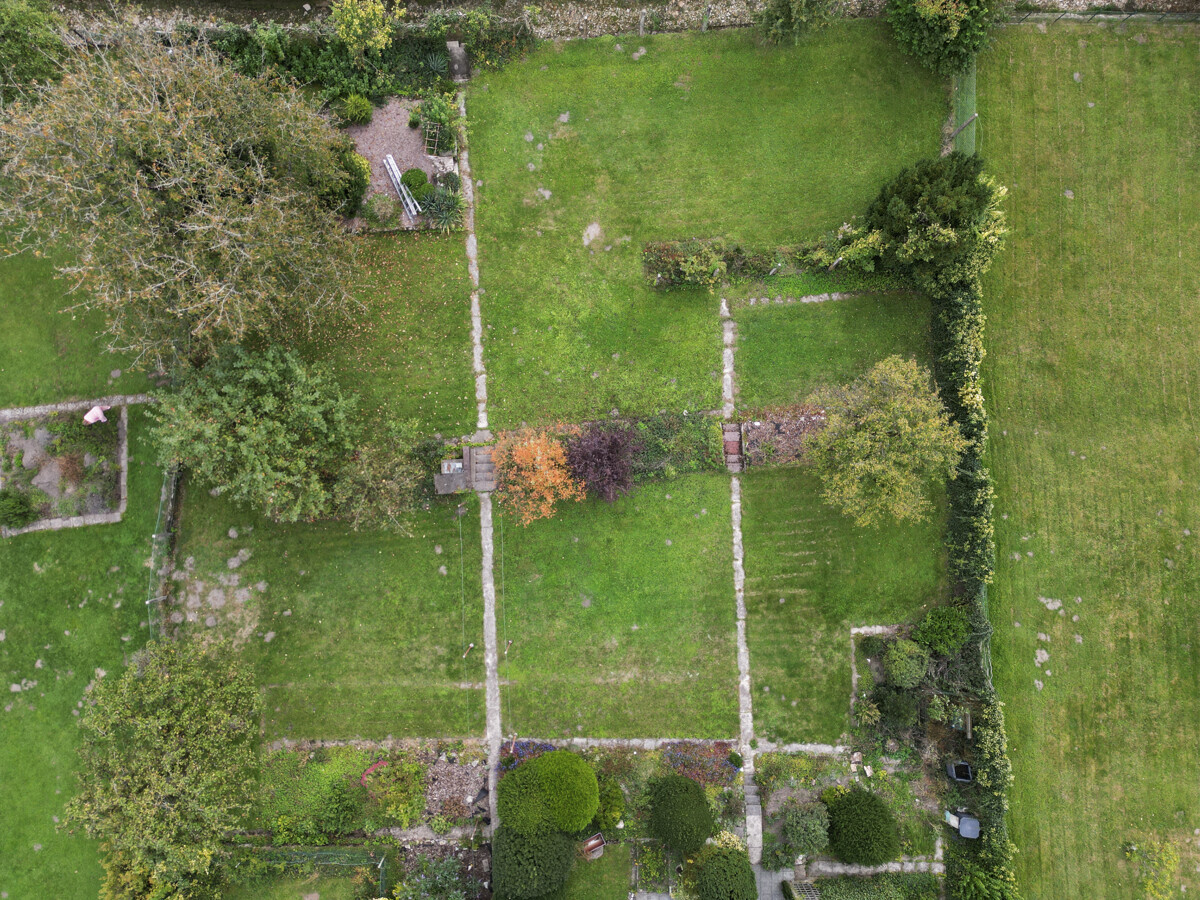 Garten Vogelperspektive 