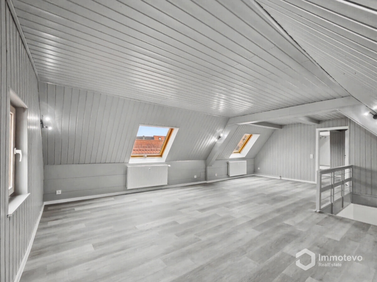 Wohnzimmer im Dachgeschoss