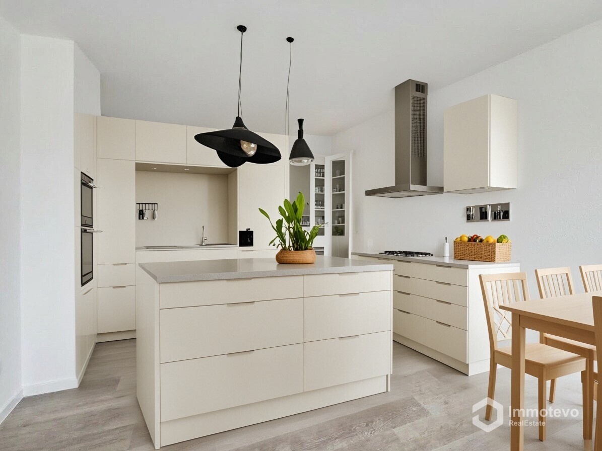 Küche mit Digitalstaging