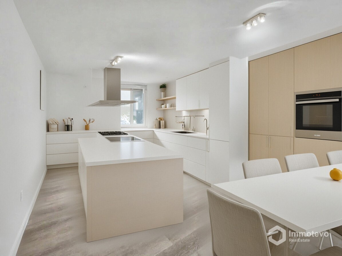 Küche mit Digitalstaging