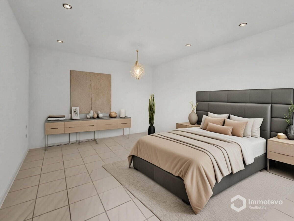 Schlafzimmer - Digitalstaging