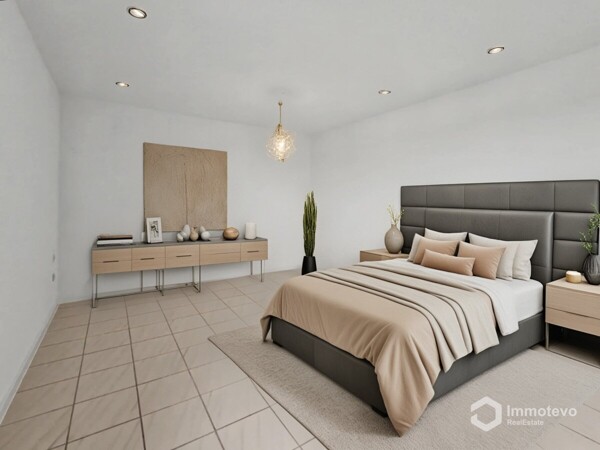 Schlafzimmer - Digitalstaging