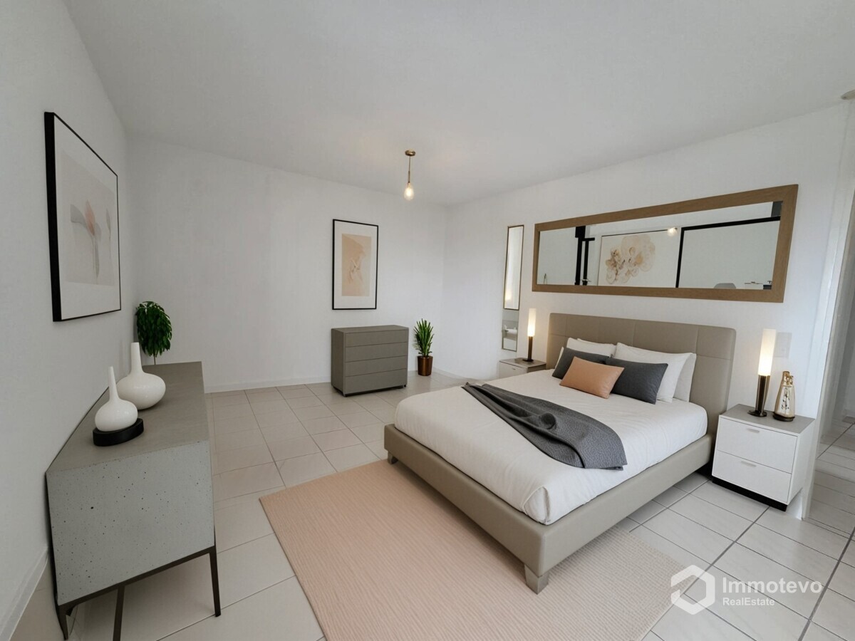Schlafzimmer - Digitalstaging
