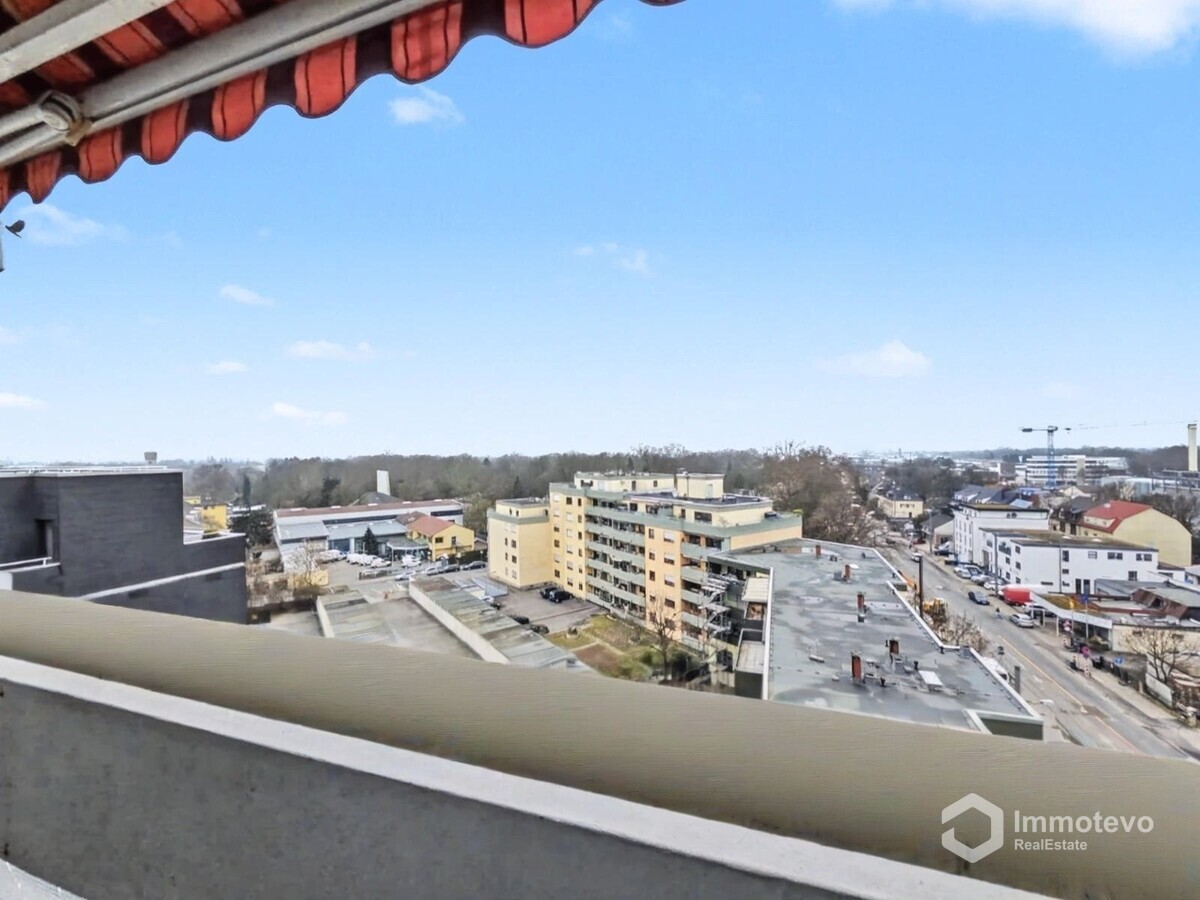 Balkon mit Panoramablick