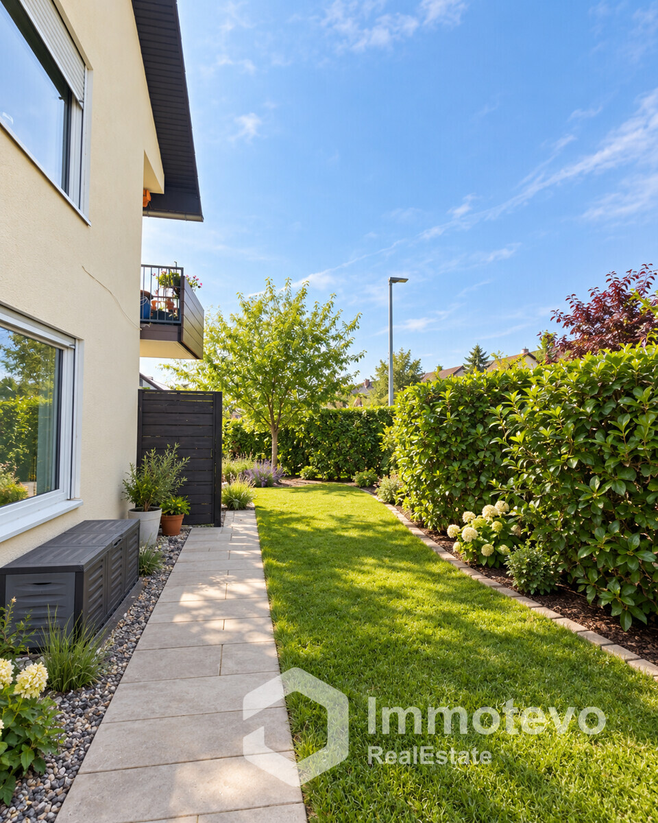 Weiterer Gartenbereich KI - Visualisierung