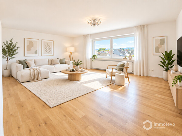 Wohnzimmer - KI Visualisierung